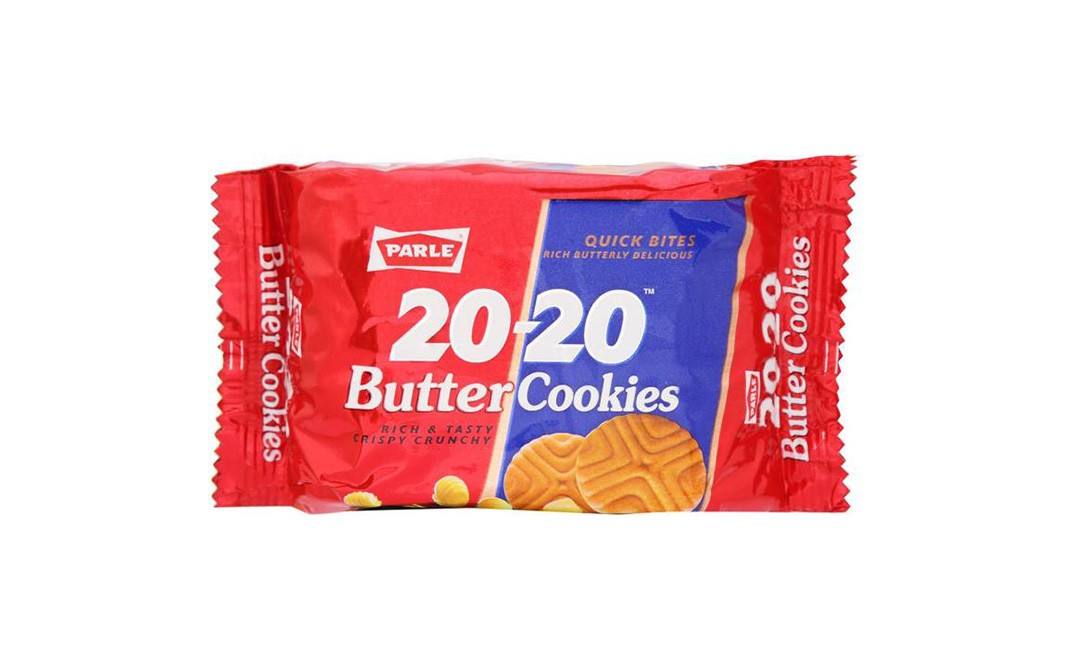 Parle 20-20 Butter Cookies   Pack  90 grams